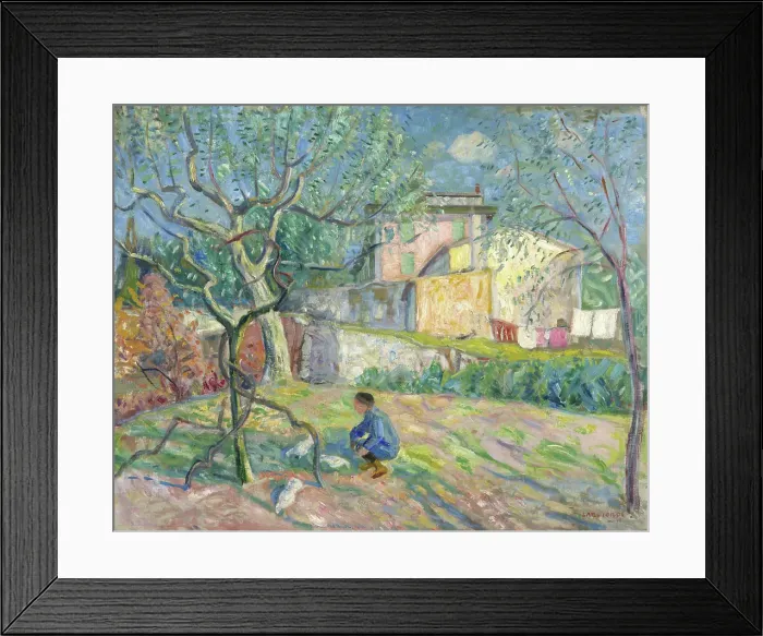 Framed Print : From Fiesole, 1911. Creator: Lars Jorde Framed Print : From Fiesole, 1911. Creator: Lars Jorde