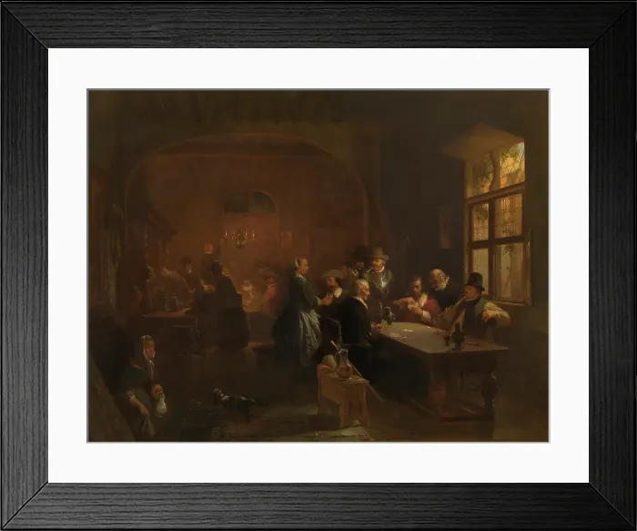 Framed Print : The Inn. Creator: Willem Linnig I Framed Print : The Inn. Creator: Willem Linnig I