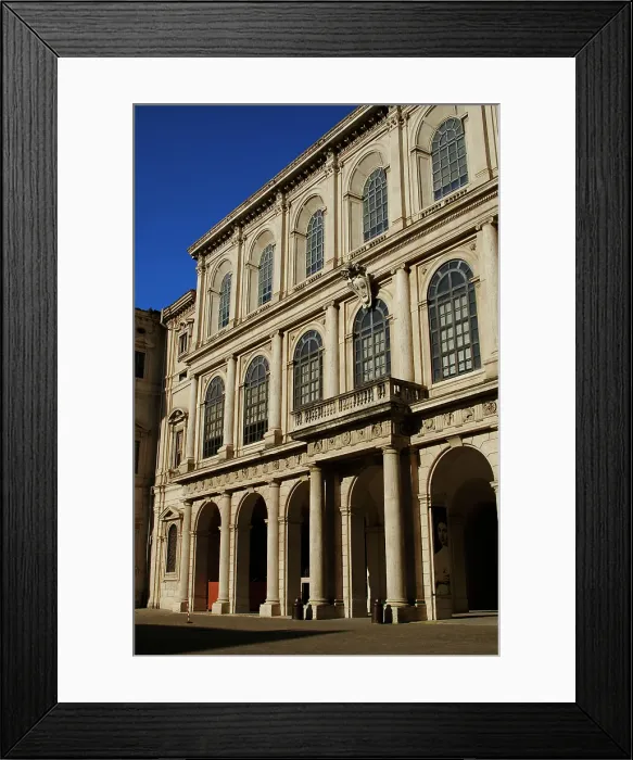 Framed Print : Barberini Palace (now the Galleria Nazionale d'Arte Antica), Rome, Italy, 17th century (2009). Creator: LTL Framed Print : Barberini Palace (now the Galleria Nazionale d'Arte Antica), Rome, Italy, 17th century (2009). Creator: LTL