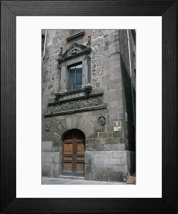 Framed Print : House of Ximenes de Cisneros (1436-1517), Spanish cardinal, Madrid, Spain, 2001. Creator: LTL Framed Print : House of Ximenes de Cisneros (1436-1517), Spanish cardinal, Madrid, Spain, 2001. Creator: LTL