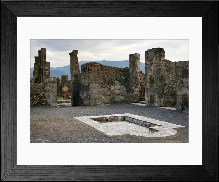 Framed Print : Ruins, Pompeii, Italy, 2009. Creator: LTL Framed Print : Ruins, Pompeii, Italy, 2009. Creator: LTL