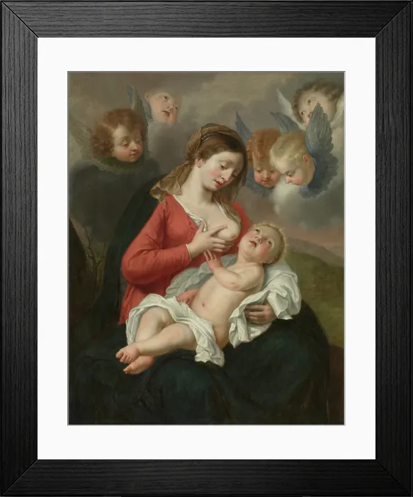 Framed Print : Deipara Virgo. Creator: Theodoor van Thulden Framed Print : Deipara Virgo. Creator: Theodoor van Thulden