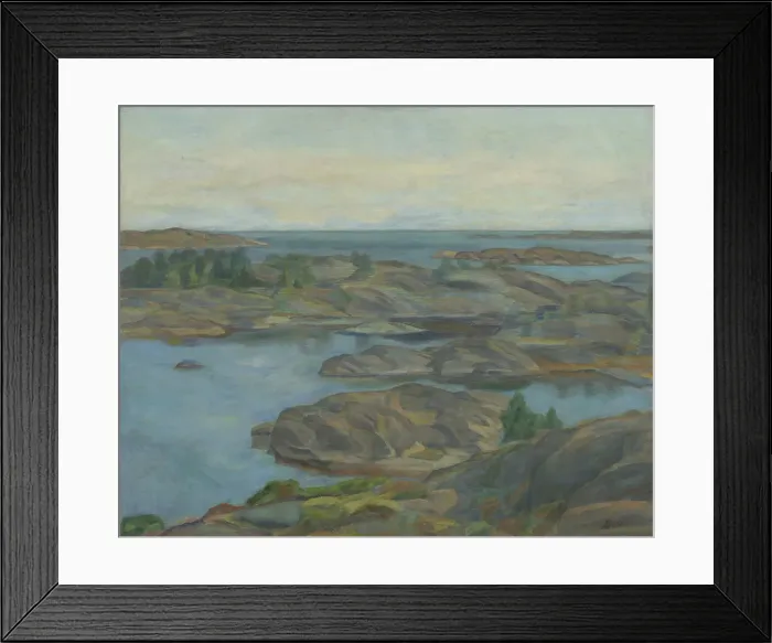 Framed Print : From the Island Skatoy, 1926. Creator: Nils Alstrup Dahl Framed Print : From the Island Skatoy, 1926. Creator: Nils Alstrup Dahl