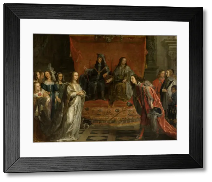 Framed Print : The Envoy. Creator: Theodor Boeyermans