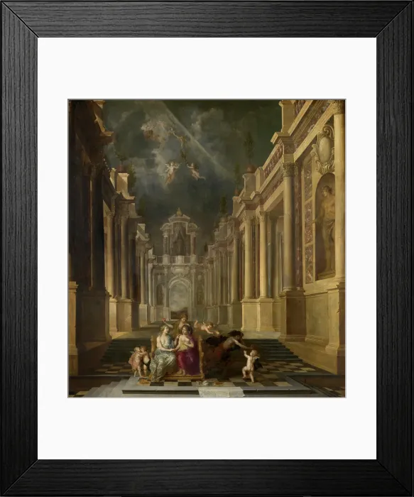 Framed Print : Allegory of the Arts, 1666. Creator: Theodor Boeyermans Framed Print : Allegory of the Arts, 1666. Creator: Theodor Boeyermans