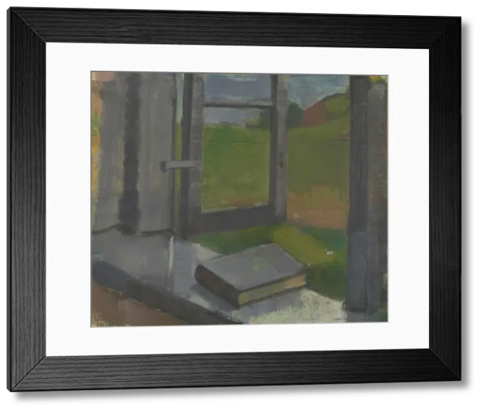 Framed Print : The Window, 1917. Creator: Johan Johansson Framed Print : The Window, 1917. Creator: Johan Johansson