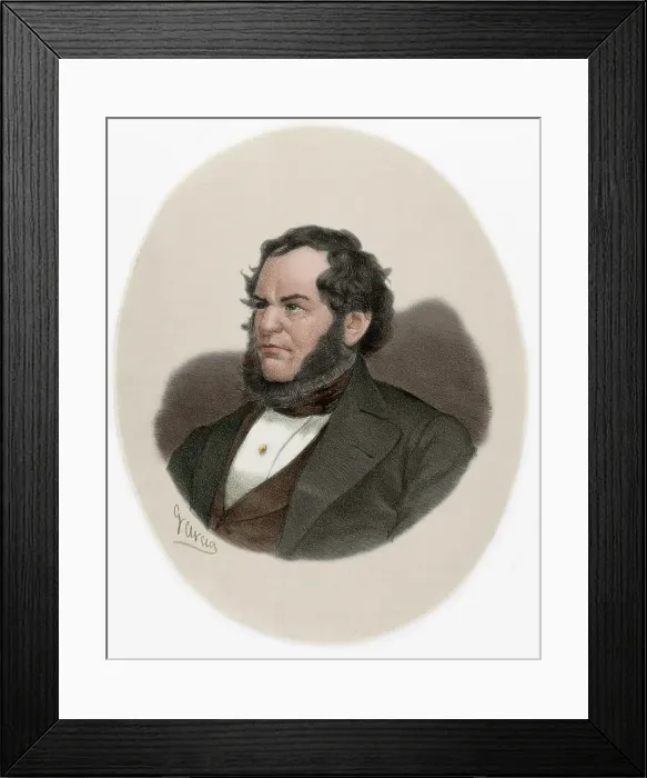 Framed Print : Edward George Geoffrey Smith-Stanley (1799-1869), British statesman. Creator: Unknown Framed Print : Edward George Geoffrey Smith-Stanley (1799-1869), British statesman. Creator: Unknown