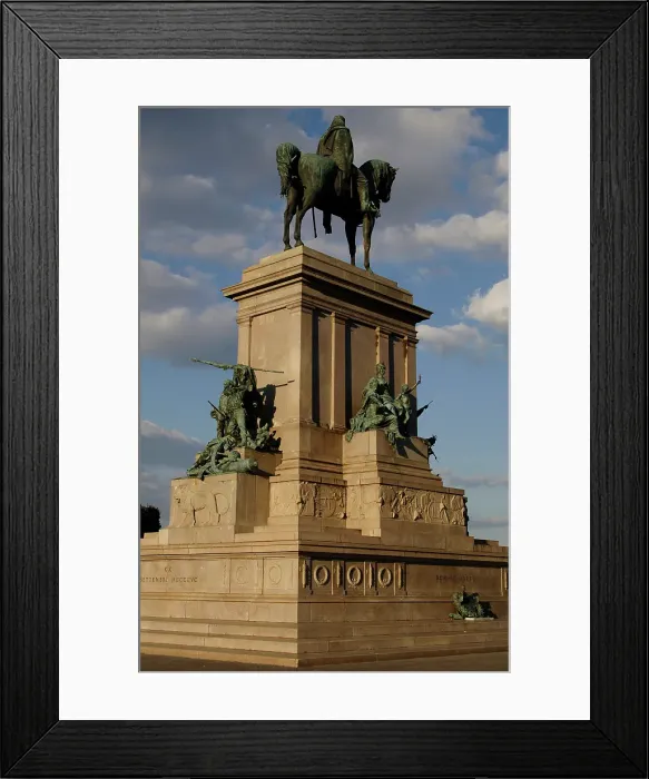 Framed Print : Equestrian monument dedicated to Giuseppe Garibaldi, Piazza Garibaldi, Rome, Italy, 2009. Creator: LTL Framed Print : Equestrian monument dedicated to Giuseppe Garibaldi, Piazza Garibaldi, Rome, Italy, 2009. Creator: LTL