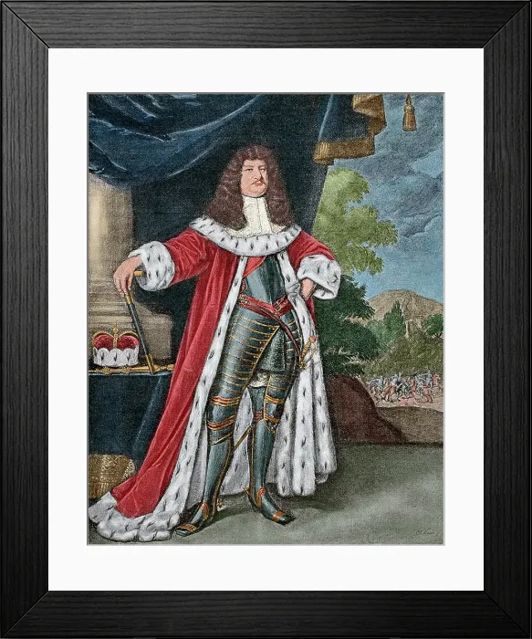 Framed Print : Frederich William (1620-1688), Elector of Brandenburg and Duke of Prusia, 1885. Creator: Unknown Framed Print : Frederich William (1620-1688), Elector of Brandenburg and Duke of Prusia, 1885. Creator: Unknown