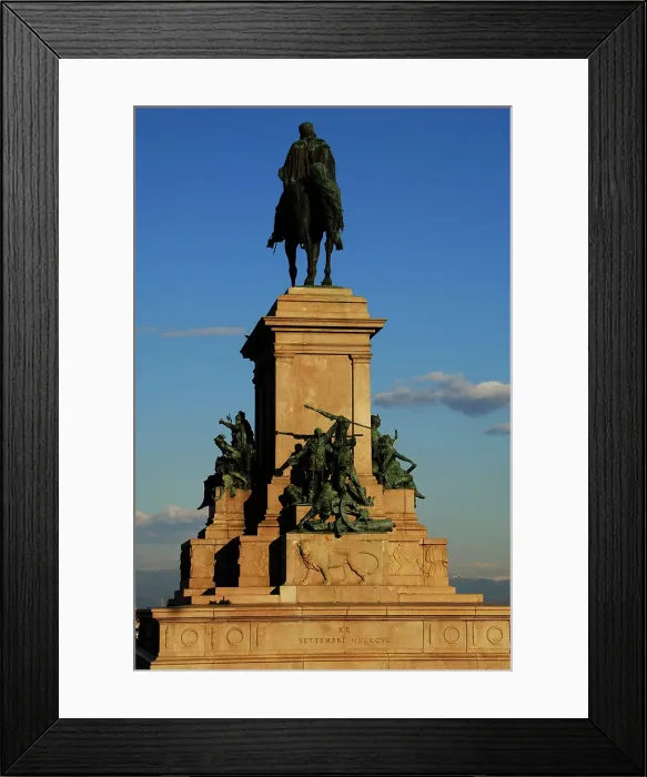 Framed Print : Equestrian monument dedicated to Giuseppe Garibaldi, Piazza Garibaldi, Rome, Italy, 2009. Creator: LTL Framed Print : Equestrian monument dedicated to Giuseppe Garibaldi, Piazza Garibaldi, Rome, Italy, 2009. Creator: LTL