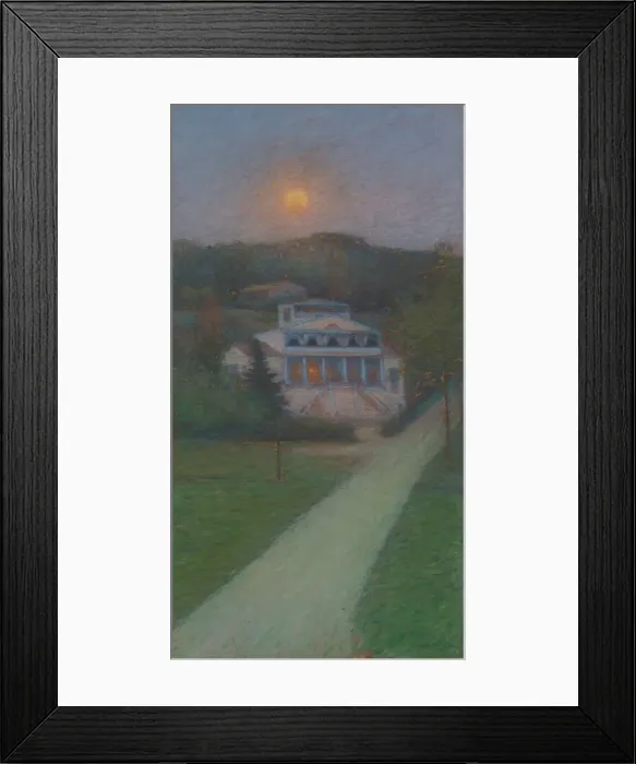Framed Print : The temple, 1892. Creator: Karl Nordstrom Framed Print : The temple, 1892. Creator: Karl Nordstrom