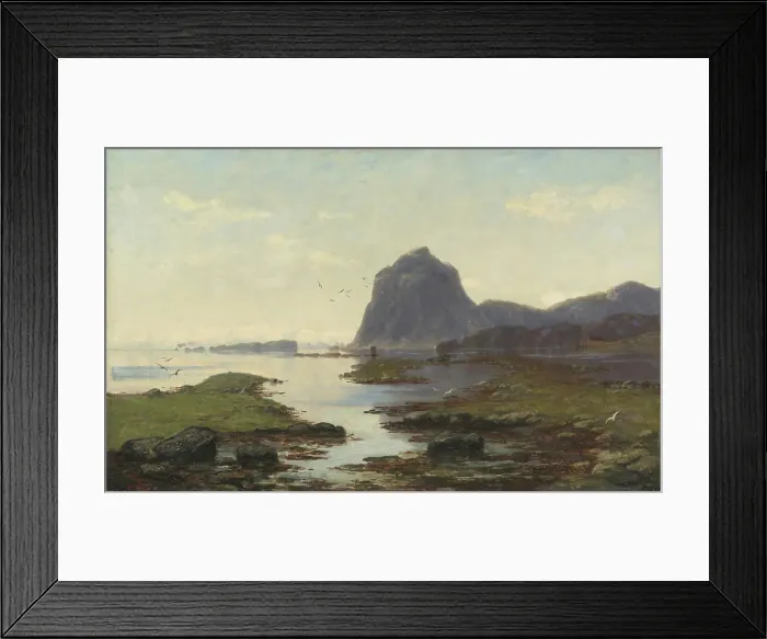 Framed Print : From Lofoten, End of 19th century. Creator: Betzy Rezora Berg Framed Print : From Lofoten, End of 19th century. Creator: Betzy Rezora Berg