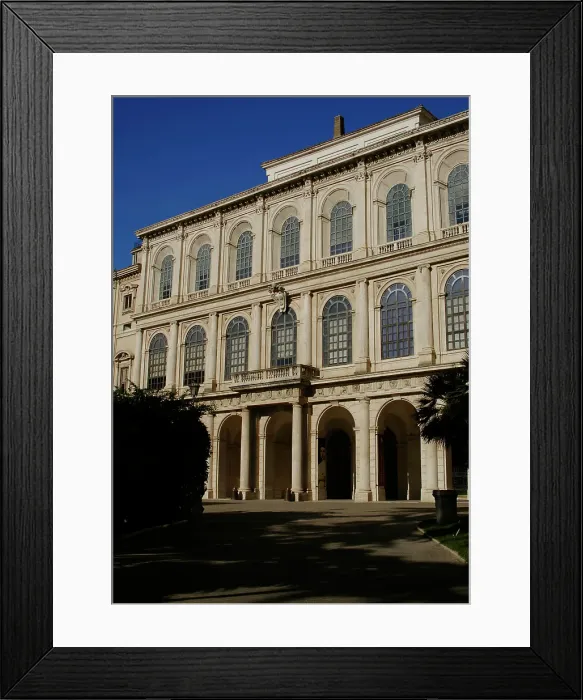 Framed Print : Barberini Palace (now the Galleria Nazionale d'Arte Antica), Rome, Italy, 17th century (2009). Creator: LTL Framed Print : Barberini Palace (now the Galleria Nazionale d'Arte Antica), Rome, Italy, 17th century (2009). Creator: LTL