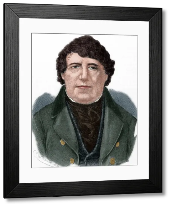 Framed Print : Daniel O'Connell (1775-1847), Irish political leader. Creator: Unknown Framed Print : Daniel O'Connell (1775-1847), Irish political leader. Creator: Unknown