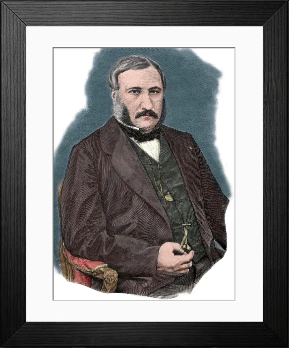 Framed Print : Adolphe de Forcade La Roquette (1820-1874), French lawyer and politician, 1885. Creator: Unknown Framed Print : Adolphe de Forcade La Roquette (1820-1874), French lawyer and politician, 1885. Creator: Unknown