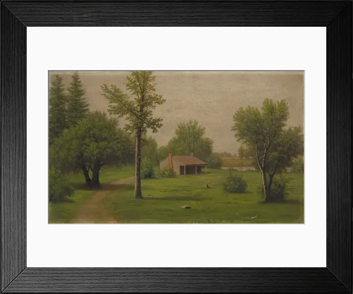 Framed Print : Landscape, date unknown, c1850-1910. Creator: Barton Stone Hays Framed Print : Landscape, date unknown, c1850-1910. Creator: Barton Stone Hays