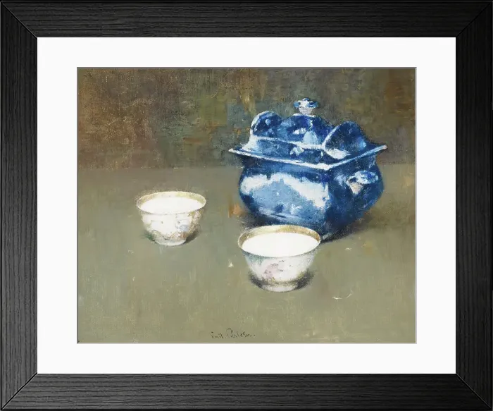 Framed Print : Still Life, about 1913. Creator: Emil Carlsen Framed Print : Still Life, about 1913. Creator: Emil Carlsen