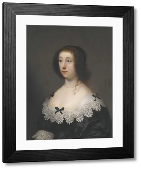 Framed Print : Lettice Morison, Vicountess Falkland, 1633. Creator: Cornelius Janssen van Ceulen Framed Print : Lettice Morison, Vicountess Falkland, 1633. Creator: Cornelius Janssen van Ceulen