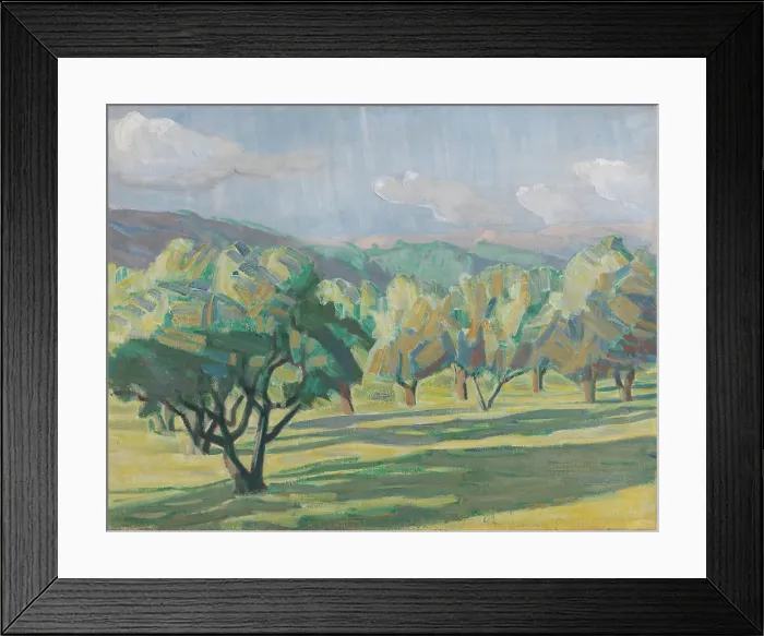 Framed Print : Olive Trees, Cagnes, 1923. Creator: Niels Larsen Stevns Framed Print : Olive Trees, Cagnes, 1923. Creator: Niels Larsen Stevns