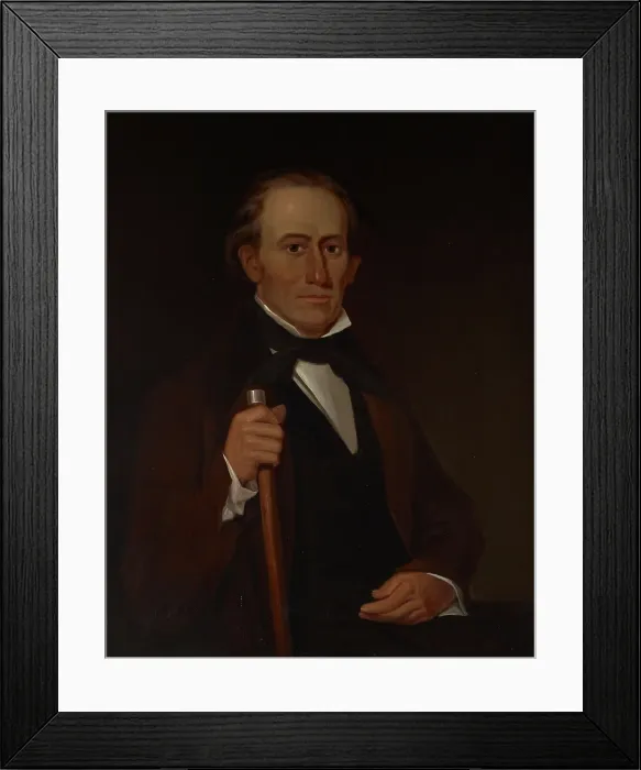 Framed Print : Portrait of Albert Cole, about 1840. Creator: George Winter Framed Print : Portrait of Albert Cole, about 1840. Creator: George Winter
