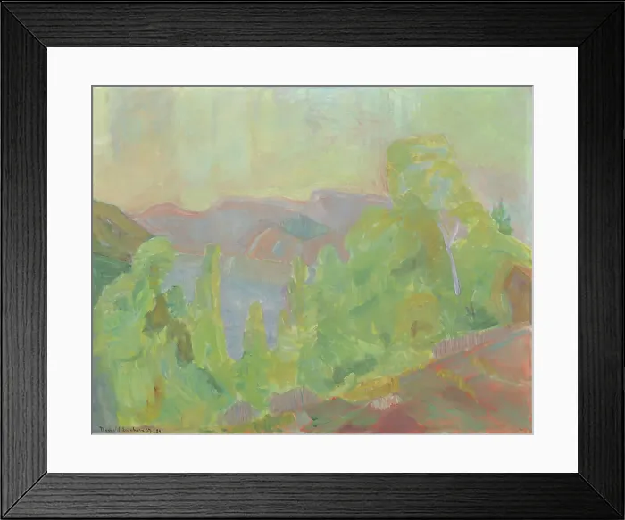 Framed Print : From Holmsbu, 1937 and 1939. Creator: Thorvald Erichsen Framed Print : From Holmsbu, 1937 and 1939. Creator: Thorvald Erichsen