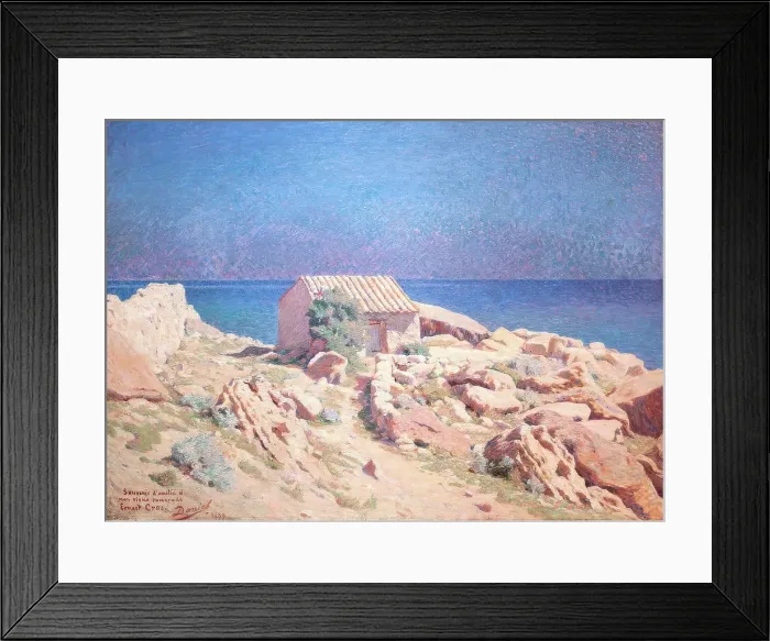 Framed Print : Landscape, 1889. Creator: George-Daniel de Monfreid Framed Print : Landscape, 1889. Creator: George-Daniel de Monfreid