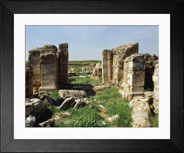 Framed Print : Temple of Atargatis, Dura-Europos, Syria, 2001. Creator: LTL Framed Print : Temple of Atargatis, Dura-Europos, Syria, 2001. Creator: LTL