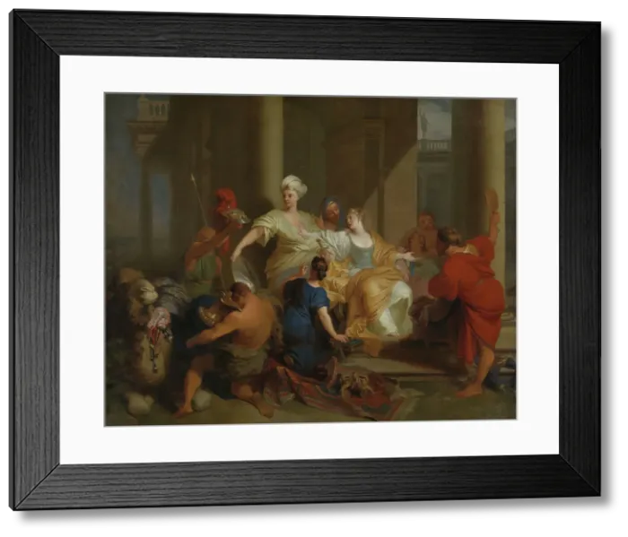 Framed Print : Achilles among the Daughters of Lycomedes; Achilles discovered among... 1st half of 18th century. Creator: Unknown Framed Print : Achilles among the Daughters of Lycomedes; Achilles discovered among... 1st half of 18th century. Creator: Unknown