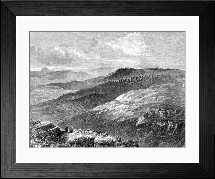 Framed Print : Bethlehem, drawn by H. A. Harper, 1872. Creator: Unknown Framed Print : Bethlehem, drawn by H. A. Harper, 1872. Creator: Unknown