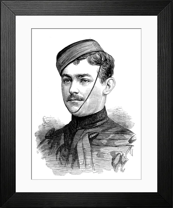 Framed Print : The late Lieutenant W. P. Ricardo, 9th Lancers, killed in action at Cabul, 1880. Creator: Unknown Framed Print : The late Lieutenant W. P. Ricardo, 9th Lancers, killed in action at Cabul, 1880. Creator: Unknown