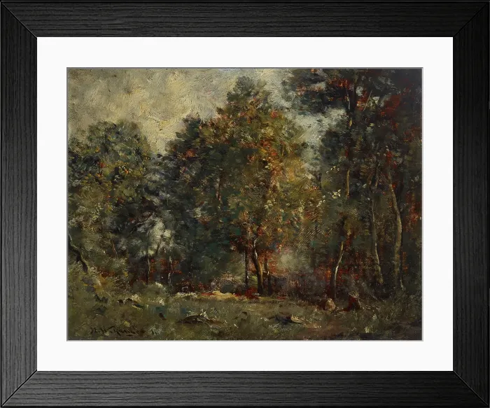 Framed Print : Landscape, 1911. Creator: Henry Ward Ranger Framed Print : Landscape, 1911. Creator: Henry Ward Ranger