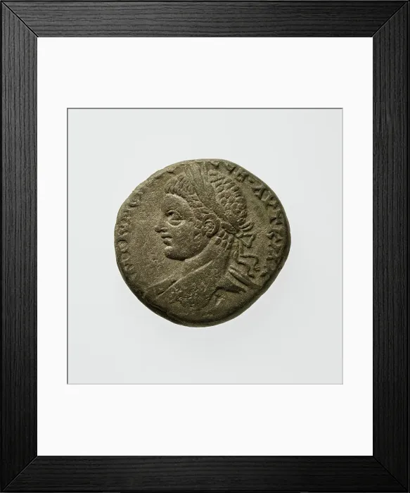 Framed Print : Tetradrachm of Caracalla, 1st-3rd century A.D. Creator: Unknown Framed Print : Tetradrachm of Caracalla, 1st-3rd century A.D. Creator: Unknown