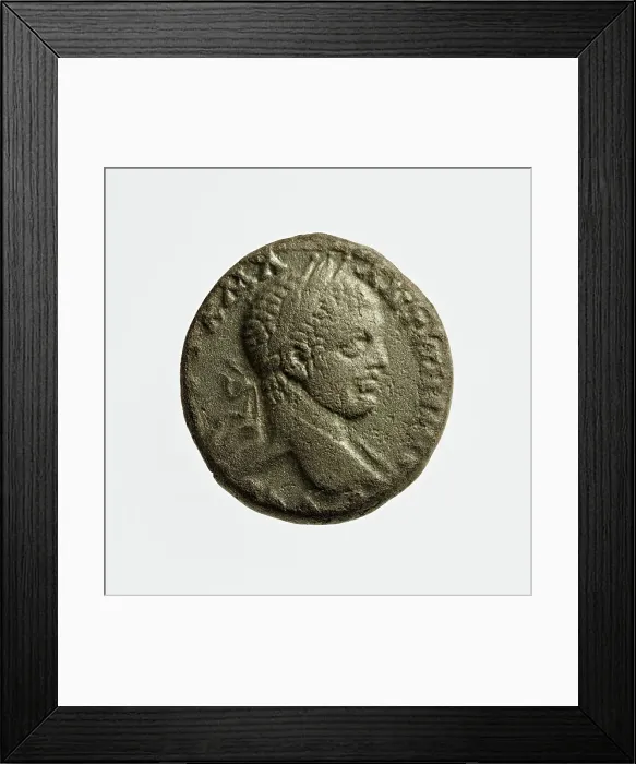 Framed Print : Tetradrachm of Elegabalus, 1st-3rd century A.D. Creator: Unknown Framed Print : Tetradrachm of Elegabalus, 1st-3rd century A.D. Creator: Unknown