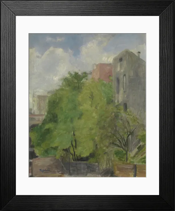 Framed Print : From Montmartre, unknown date. Creator: Hans Heyerdahl Framed Print : From Montmartre, unknown date. Creator: Hans Heyerdahl