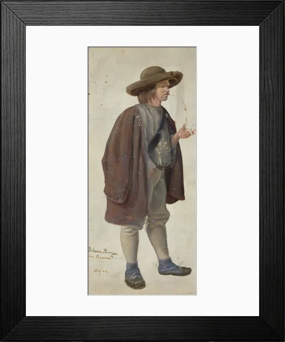 Framed Print : German Farmer, 1840. Creator: Adolph Tidemand Framed Print : German Farmer, 1840. Creator: Adolph Tidemand
