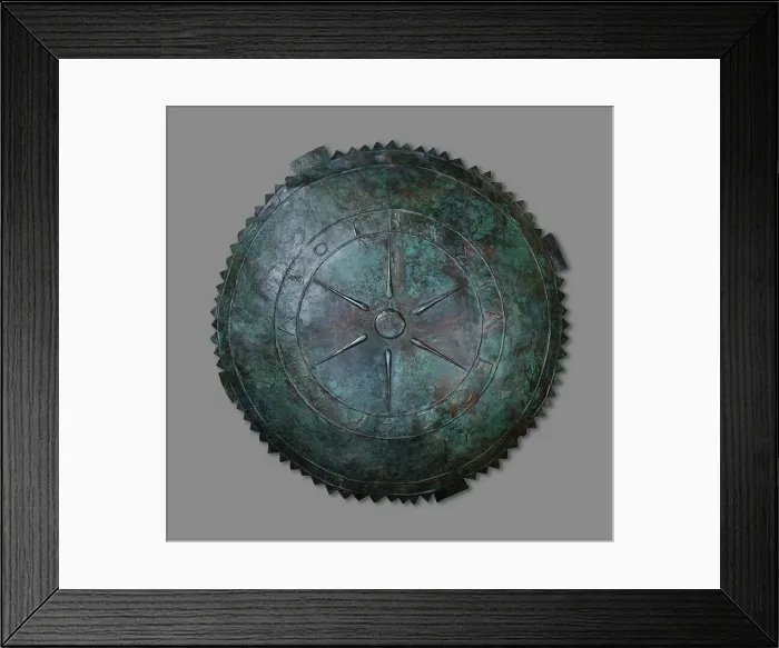 Framed Print : Shield, 185-160 BC. Creator: Unknown Framed Print : Shield, 185-160 BC. Creator: Unknown