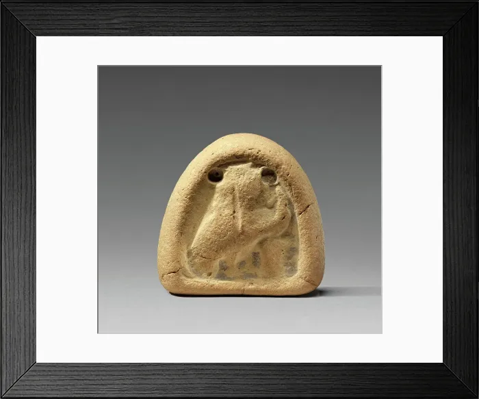 Framed Print : Loom weight with Spinning Owl, 3rd-2nd century BC. Creator: Unknown Framed Print : Loom weight with Spinning Owl, 3rd-2nd century BC. Creator: Unknown