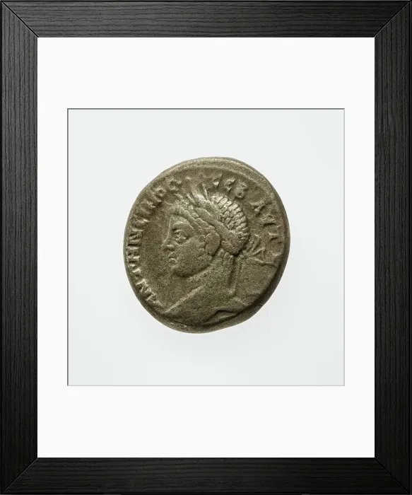 Framed Print : Tetradrachm of Caracalla, 1st-3rd century A.D. Creator: Unknown Framed Print : Tetradrachm of Caracalla, 1st-3rd century A.D. Creator: Unknown