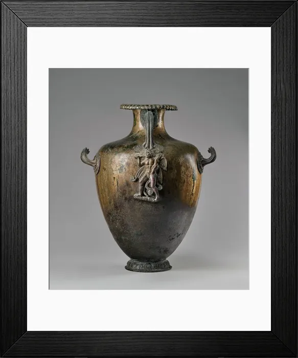 Framed Print : Kalpis, mid-4th century BC. Creator: Unknown Framed Print : Kalpis, mid-4th century BC. Creator: Unknown
