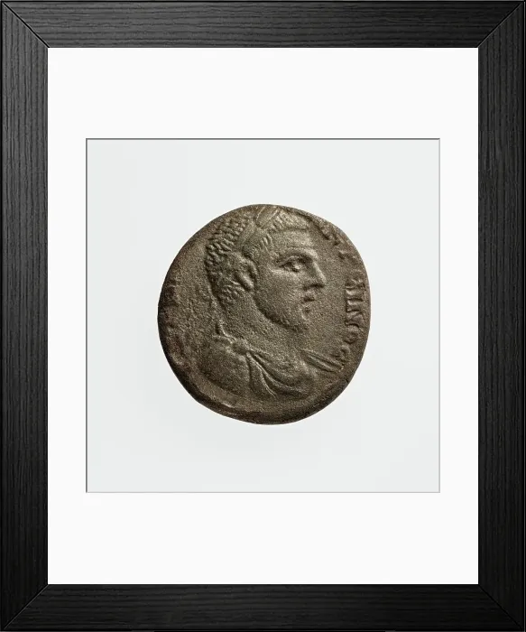 Framed Print : Tetradrachm of Caracalla, 1st-3rd century A.D. Creator: Unknown Framed Print : Tetradrachm of Caracalla, 1st-3rd century A.D. Creator: Unknown