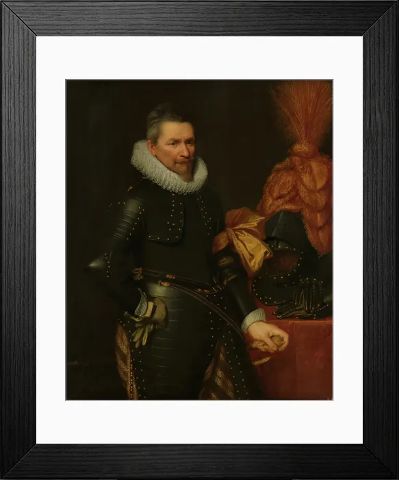 Framed Print : Portrait of an Officer, c1610s. Creator: Jan Anthonisz van Ravesteyn Framed Print : Portrait of an Officer, c1610s. Creator: Jan Anthonisz van Ravesteyn