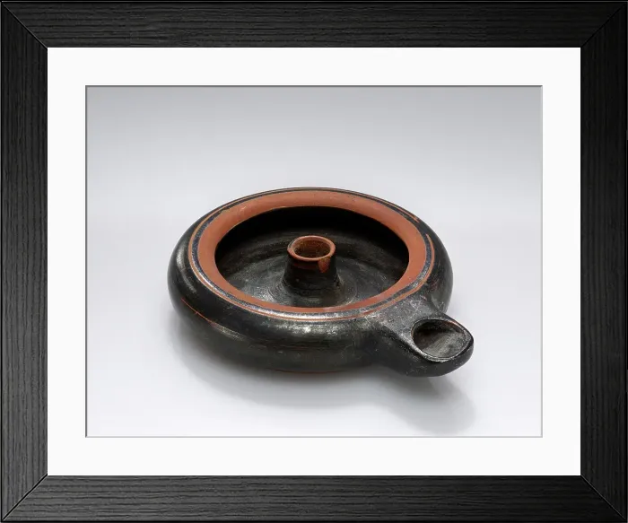 Framed Print : Lamp, 5th century BC. Creator: Unknown Framed Print : Lamp, 5th century BC. Creator: Unknown
