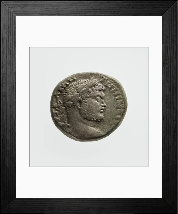 Framed Print : Tetradrachm of Caracalla, 1st-3rd century A.D. Creator: Unknown Framed Print : Tetradrachm of Caracalla, 1st-3rd century A.D. Creator: Unknown