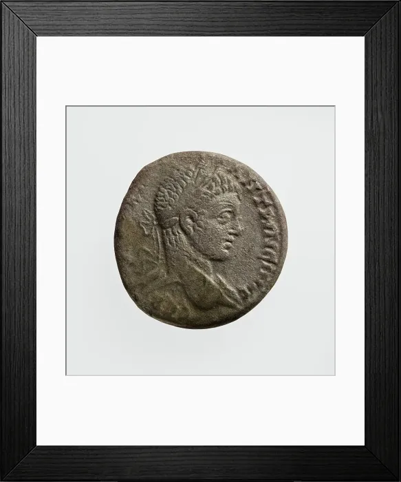 Framed Print : Tetradrachm of Caracalla, 1st-3rd century A.D. Creator: Unknown Framed Print : Tetradrachm of Caracalla, 1st-3rd century A.D. Creator: Unknown