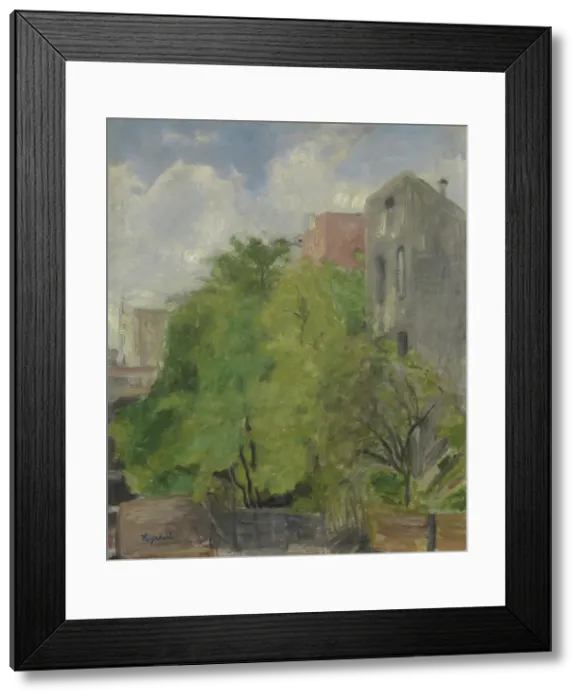 Framed Print : From Montmartre, Undated. Creator: Hans Heyerdahl Framed Print : From Montmartre, Undated. Creator: Hans Heyerdahl