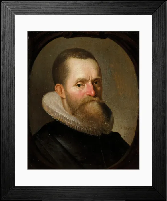 Framed Print : Portrait of a Man, c1630s. Creator: Jacob de Reyger Framed Print : Portrait of a Man, c1630s. Creator: Jacob de Reyger