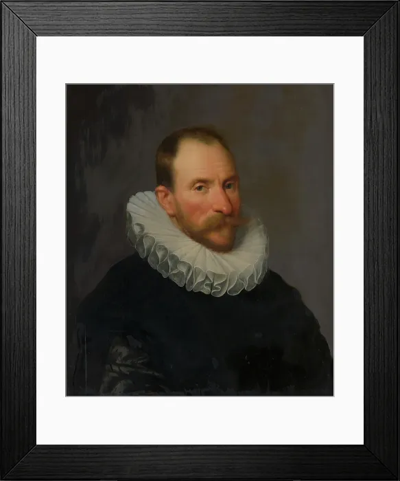 Framed Print : Portrait of Cornelis van Aerssen (1545-1627). Creator: Michiel van Mierevelt Framed Print : Portrait of Cornelis van Aerssen (1545-1627). Creator: Michiel van Mierevelt