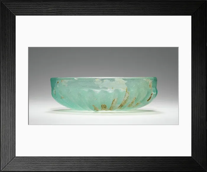 Framed Print : Ribbed Bowl, 1st century BC. Creator: Unknown Framed Print : Ribbed Bowl, 1st century BC. Creator: Unknown