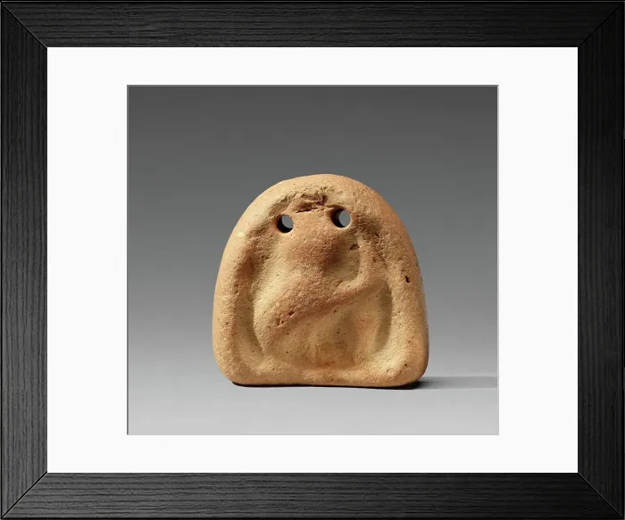 Framed Print : Loom weight with Spinning Owl, 3rd-2nd century BC. Creator: Unknown Framed Print : Loom weight with Spinning Owl, 3rd-2nd century BC. Creator: Unknown