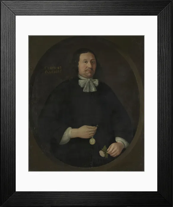 Framed Print : Councilor Morten Seehusen, 1677. Creator: Andrew Lawrenceson Smith Framed Print : Councilor Morten Seehusen, 1677. Creator: Andrew Lawrenceson Smith